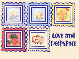 [Pre-Order] Love and Deepspace Vinyl Stickers