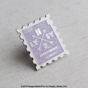 Speak Yourself World Tour Forever Stamp Pin: LA - GLITTER