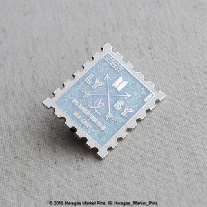 Speak Yourself World Tour Forever Stamp Pin: New Jersey - GLITTER