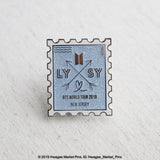 Speak Yourself World Tour Forever Stamp Pin: New Jersey - GLITTER