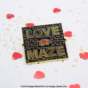 Love Maze Pin