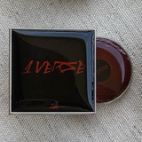 Rapline Mixtape Vinyl Sliding Pin Series: 1 Verse Red